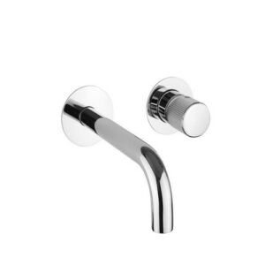 RT0007151 MISCELATORE LAVABO INCASSO SENZA CASSETTA SENZA SCARICO CROMATO RIGATINO FRISONE - immagine 1