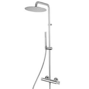 RT025278551 Kit doccia  con colonna doccia h. 105 soffionedoccia DO085 CROMO FRISONE