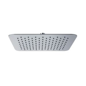 SD3430003CR Soffione Lisbona acciaio inox ultrasottile anticalcare 300x300mm cromato SPHERA - immagine 1