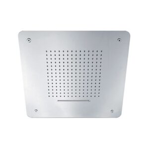 SD4957553CR Soffione Cosmo in acciaio 500x500mm e getti SPHERA - immagine 1