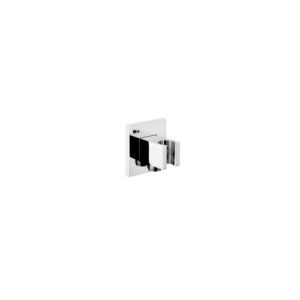 SP0000651 PRESA ACQUA A MURO M 1/2 ATTACCO M1/2 CON SUPP.FISSO CROMO FRISONE