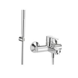 SPM388451 MISCELATORE VASCA EST.SET DOCCIA 1 GETTO SUPP.FISSO CROMATO SPRINT FRISONE
