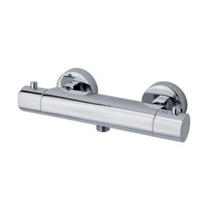 TM2B00003CR Miscelatore termostatico esterno con attacco 1/2" inferiore cromato SPHERA