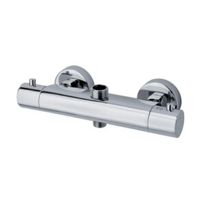 03S69274A0CR Colonna doccia regolabile con supporto scorrevole,miscelatore termostatico soffione e doccetta cromo SPHERA - immagine 4