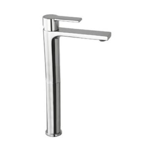TQF003151 MONOCOMANDO LAVABO BE140 T/C CON PROLUNGA CROMATO TondoeQuadro FRISONE