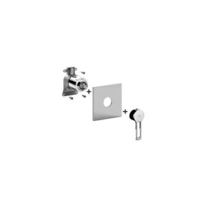 WSBOX010CR Mix incasso PBOX 010 piastra ABS WEST senza deviatore PAFFONI