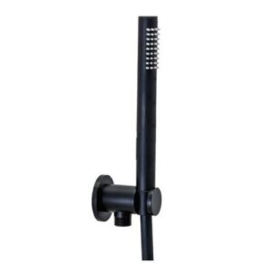 ZDUP094NO Set doccia incasso con presa acqua incorporata nero opaco Tondo PAFFONI
