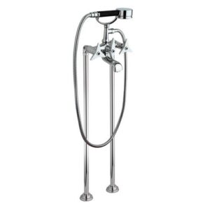 1040F2140021 Rubinetto miscelatore vasca a pavimento con doccetta CROMO MAMOLI