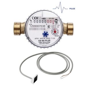 1093.05.20 Contatore volumetrico a turbina acqua fredda VC15 3/4" RBM