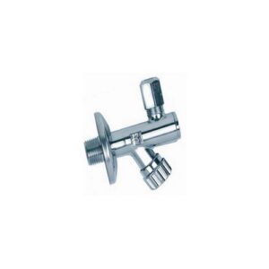 1941383 RUBINETTO SOTTOLAVABO C/DADO E ROSONE 3/8x3/8 ABS ZAGI