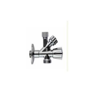 19502 RUBINETTO SOTTOLAVABO+LAVATRICE 3/8x1/2x3/4 OTTONE ZAGI