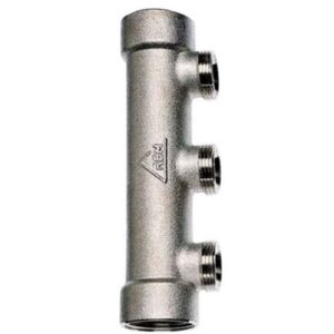 204.07.30 Collettore monoblock semplice FF 1"1/4 x3/4" 11 vie RBM - immagine 1