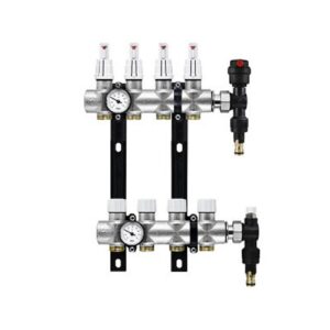 2032.06.10 Kit collettore compatti in ottone 1" 6 vie RBM - immagine 1