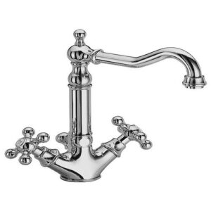 2186400 Monoforo lavabo con bocca e scarico 1p1/4 Dedra FRATELLI FRATTINI - immagine 1