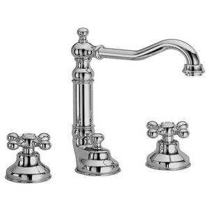 2186800 Batteria lavabo con bocca e scarico 1p1/4 Dedra FRATELLI FRATTINI - immagine 1
