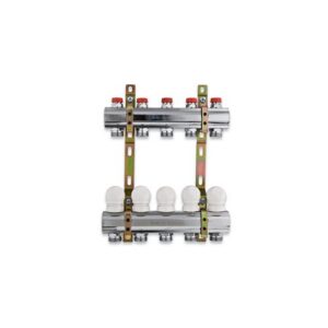 220-06-03 Collettore con detentori att. 3/4" 1"x 3 vie TE-SA