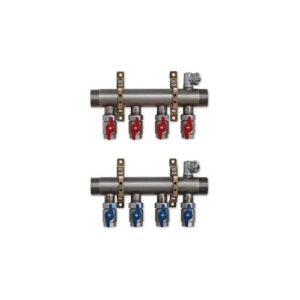 225ASF-08-13 Collettore inox con valvole a sfera 1-1/2"M x 3/4"x 13 vie TE-SA - immagine 1