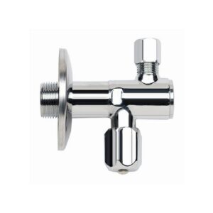 2353 RUBINETTO SOTTOLAVABO C/FILTRO+DADO+ROSONE 1/2x3/8 ABS ZAGI - immagine 1