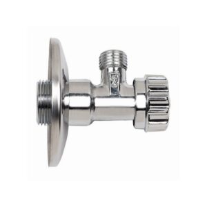 2391 RUBINETTO SOTTOLAVABO S/DADO+ROSONE 1/2x3/8ABS ZAGI - immagine 1