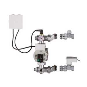 250C-066 Gruppo di regolazione motorizzato premontato con servomotore senza pompa 1"x 1" - WP TE-SA
