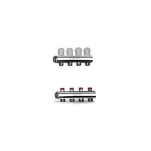258SBR-06-04 Gruppo di distribuzione alta temperatura att.3/4" 1"x 4 TE-SA - immagine 1