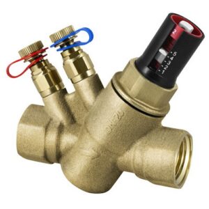 2874.04.30 Stabilizzatore automatico di portata con cartuccia regolabile rossa 275-825L/H 1/2 RBM