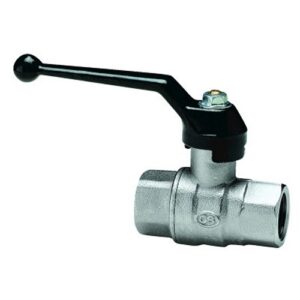 337122N Valvola a sfera passaggio totale a leva 2"1/2 FF RBM - immagine 1