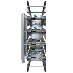 3685.05.00 Modulo di zona pluri-utenza MZ MultiBox Modular Verticale 4 vie RBM - immagine 1