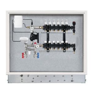 3691.11.50 Modulo di distribuzione preassemblato in kit da incasso 11 vie RBM - immagine 1