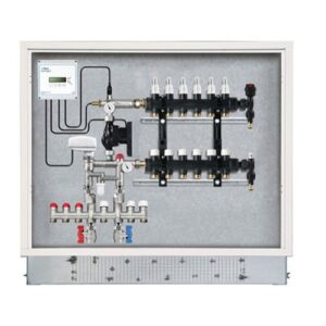 3691.04.70 Modulo di distribuzione preassemblato in kit da incasso 4 vie RBM - immagine 1