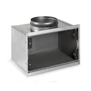 4212.36.26 Plenum bocchetta isolato con attacco per tubo flex DN125 RBM - immagine 1