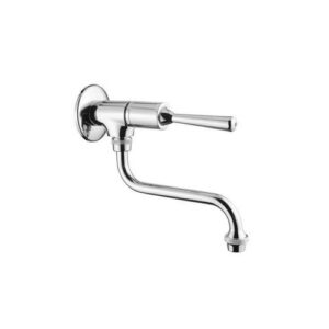 08016A Rubinetto per lavabo temporizzato serie CLASSIC a parete IDRAL - immagine 1