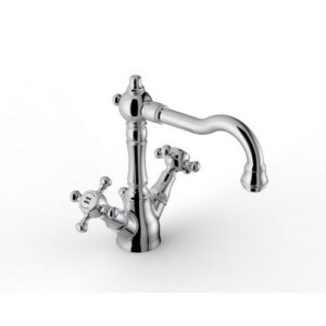 55013102A00CRCR Rubinetto lavabo cromato Classic Kent 2 ZAZZERI