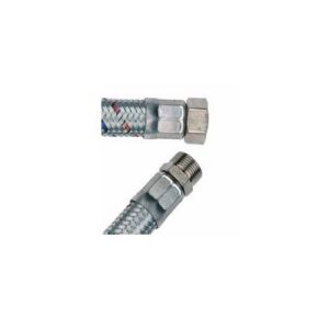 5901260 TUBO FLESSIBILE ANTIVIBRANTE 1/2 CM.60 F. ROSSO/BLU ZAGI - immagine 1
