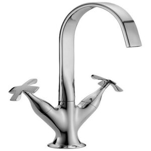 6206400 Monoforo lavabo bocca girevole scarico 1p1/4 Lucrezia FRATELLI FRATTINI - immagine 1