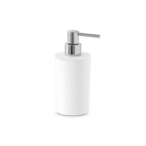 67260.21.018 Dosa sapone da appoggio ceramica bianca cromo NEWFORM - immagine 1