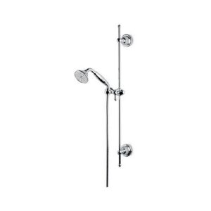 68056.21.018 Asta saliscendi completa di doccia e flessibile 150 cm senza presa acqua cromo NEWFORM - immagine 1