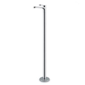 68918E.21.018 Parte esterna miscelatore monocomando per lavabo con colonna di alimentazione a pavimento senza scarico cromo NEWFORM - immagine 1
