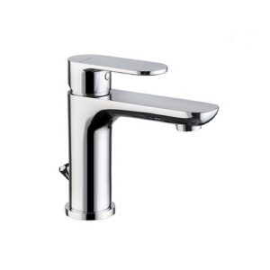 69310.21.018 Miscelatore monocomando per lavabo con scarico da 1”1/4 cromo NEWFORM - immagine 1