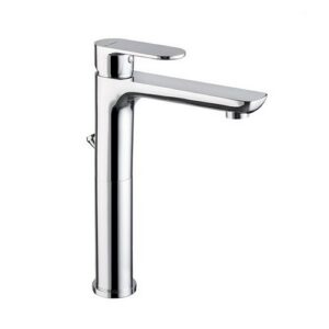 69313.21.018 Miscelatore monocomando versione alta, per lavabo da appoggio con scarico da 1”1/4 cromo NEWFORM - immagine 1