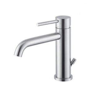 69610X.50.050 Miscelatore monocomando per lavabo con scarico da 1”1/4 acciaio inox NEWFORM - immagine 1