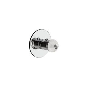 69852E.21.018 Parte esterna miscelatore termostatico ad incasso cromo NEWFORM - immagine 1