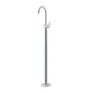 71018E.21.018 Parte esterna miscelatore lavabo con colonna di alimentazione a pavimento cromo NEWFORM