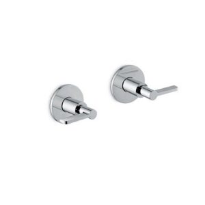 71057E.21.018 Parte esterna gruppo doccia da incasso con entrate ed uscite da 1/2" cromo NEWFORM - immagine 1