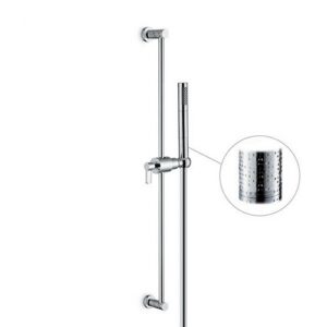71156.21.018 Asta saliscendi completa di doccia in ottone e flessibile 150 cm cromo NEWFORM