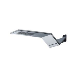 71311.21.018 Soffione a parete in acciaio con getto a pioggia e getto a cascata cromo NEWFORM