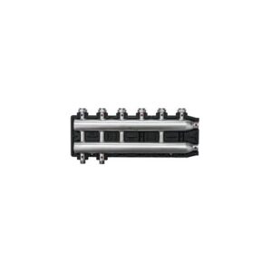 745A-41 Collettore complanare inox att 1-1/2"F coibentato 1-1/4"F x 4+1 vie TE-SA