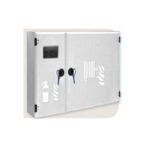 CE23B230 Naspo Dn25 A Parete Bianco Twin C/Portaest. Tubo Bianco Mt.30 MANFREDI - immagine 1