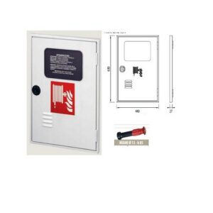 CE45A230B Idrante Sesia Portello Bianco Mt.30 Miami Dn45 MANFREDI - immagine 1