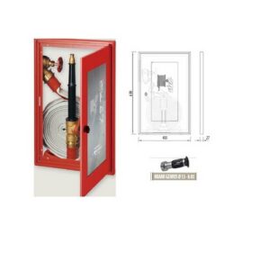 CE75A625 Idrante A Muro Airone Portello Dn45 Mt.25 Miami Genius MANFREDI - immagine 1
